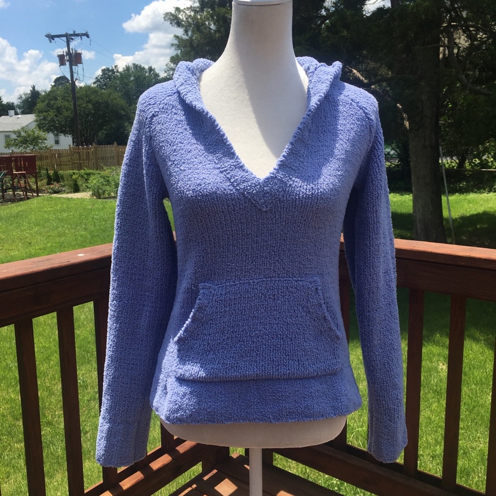 Soft and fuzzy hooded sweater